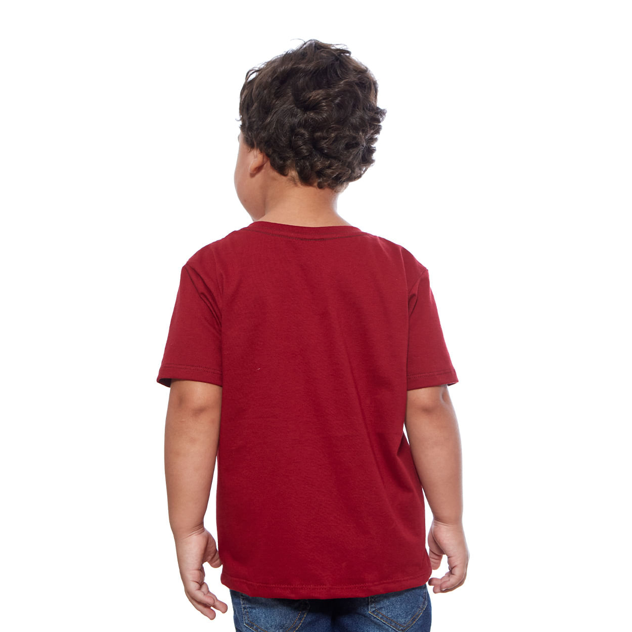 Camiseta Infantil Jesus Misericordioso DV12539 - Vermelho  