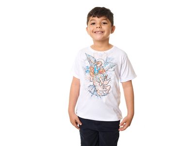 Camiseta Infantil São Miguel Arcanjo DV13449 - Leves Detalhes