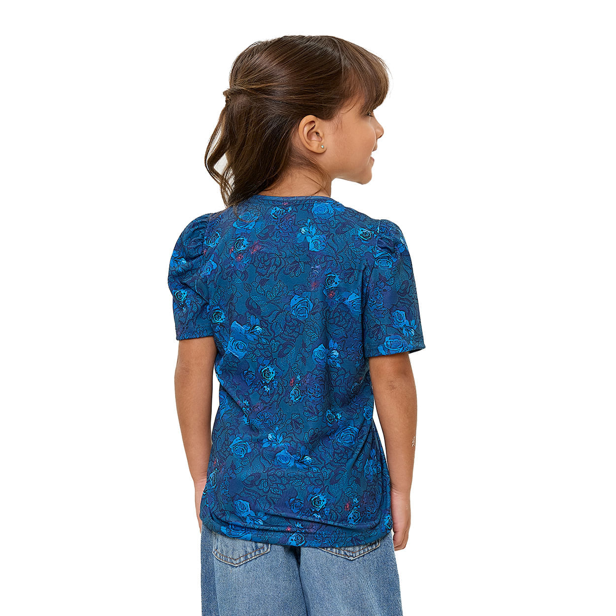 Estampado  - Baby Look Infantil Nossa Senhora de Fátima DV13552