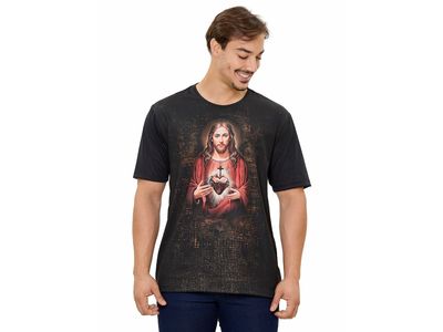 Camiseta Sagrado Coração de Jesus DV13650