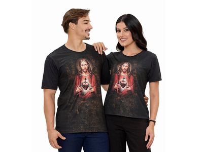 Camiseta Sagrado Coração de Jesus DV13650