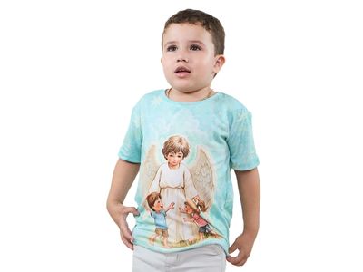 Camiseta Infantil Anjo da Guarda AK13683