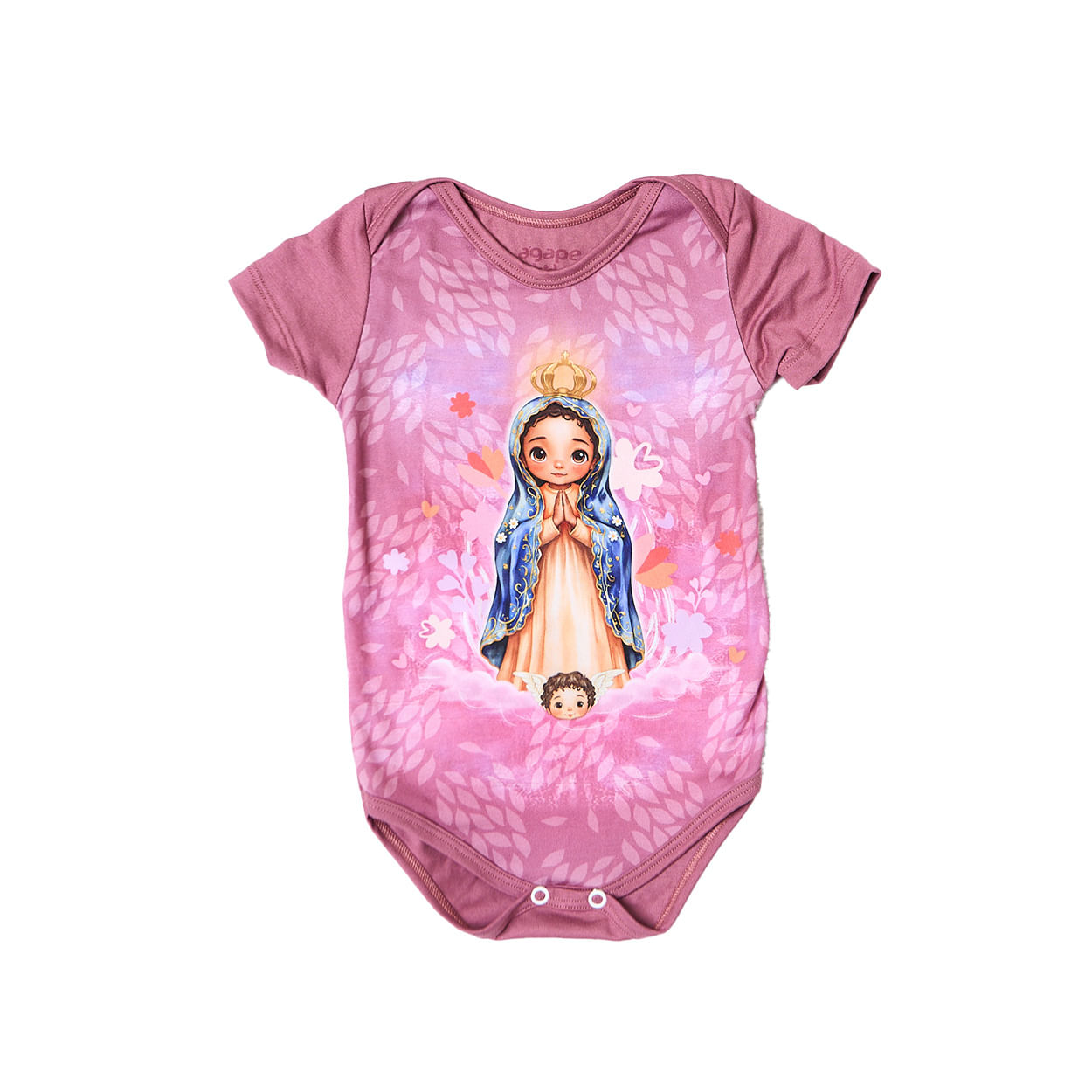Roxo  - Body Bebê Nossa Senhora Aparecida BB13701