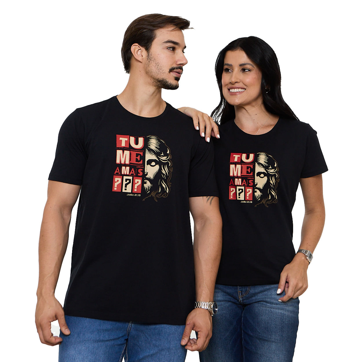 Preto  - Baby Look Tu Me Amas DV13658