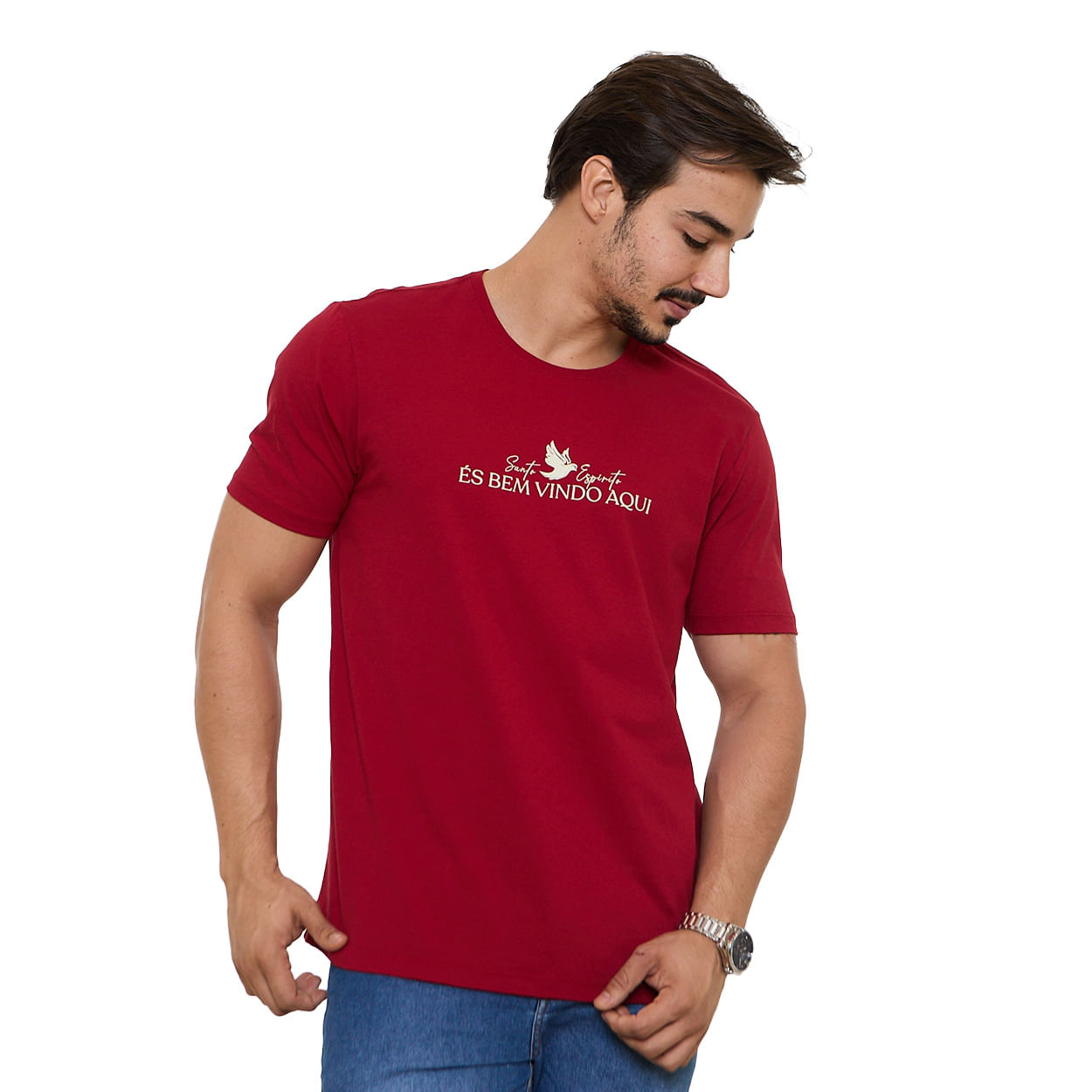 Vermelho Cereja  - Camiseta Espírito Santo DV13659