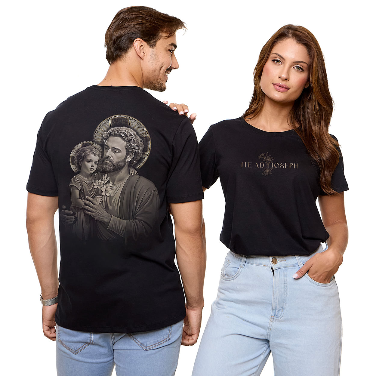 Preto  - Camiseta São José DV13820