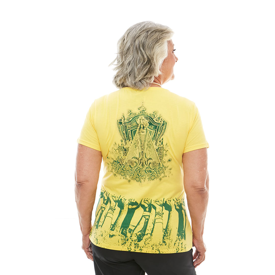Amarelo  - Baby Look Círio de Nazaré DV12372