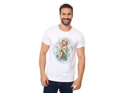 Camiseta São José DV13395 - Leves Detalhes - OUTLET