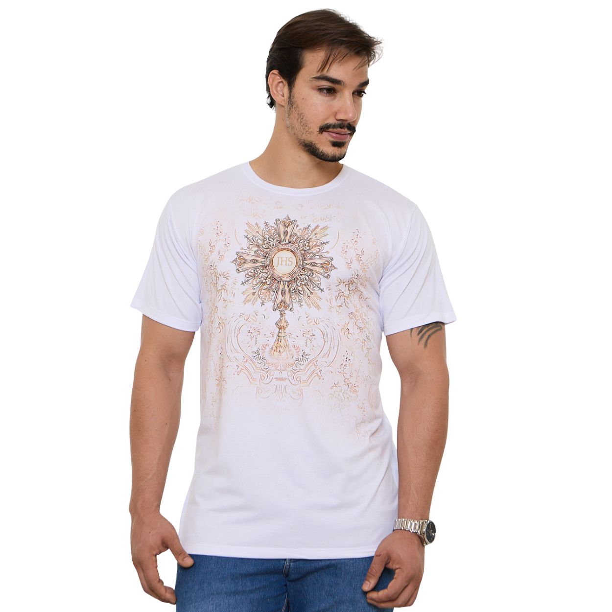 Branco  - Camiseta Ostensório DV13759